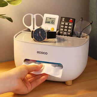 Ecoco Multifunctional Tissue Box Holder