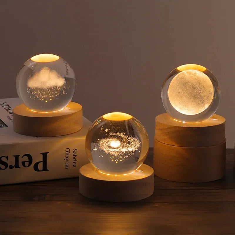 3D Led Crystal Ball