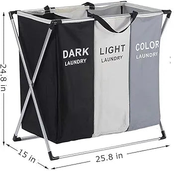 2/3 Portion Laundry Basket – Stylish & Space-Saving Solution for Organized Laundry
