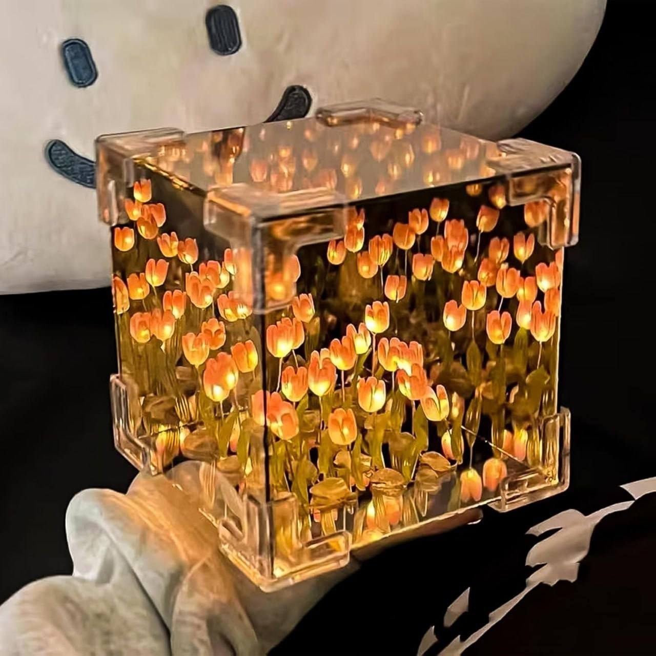 DIY LED Acrylic Tulip Night Lamp