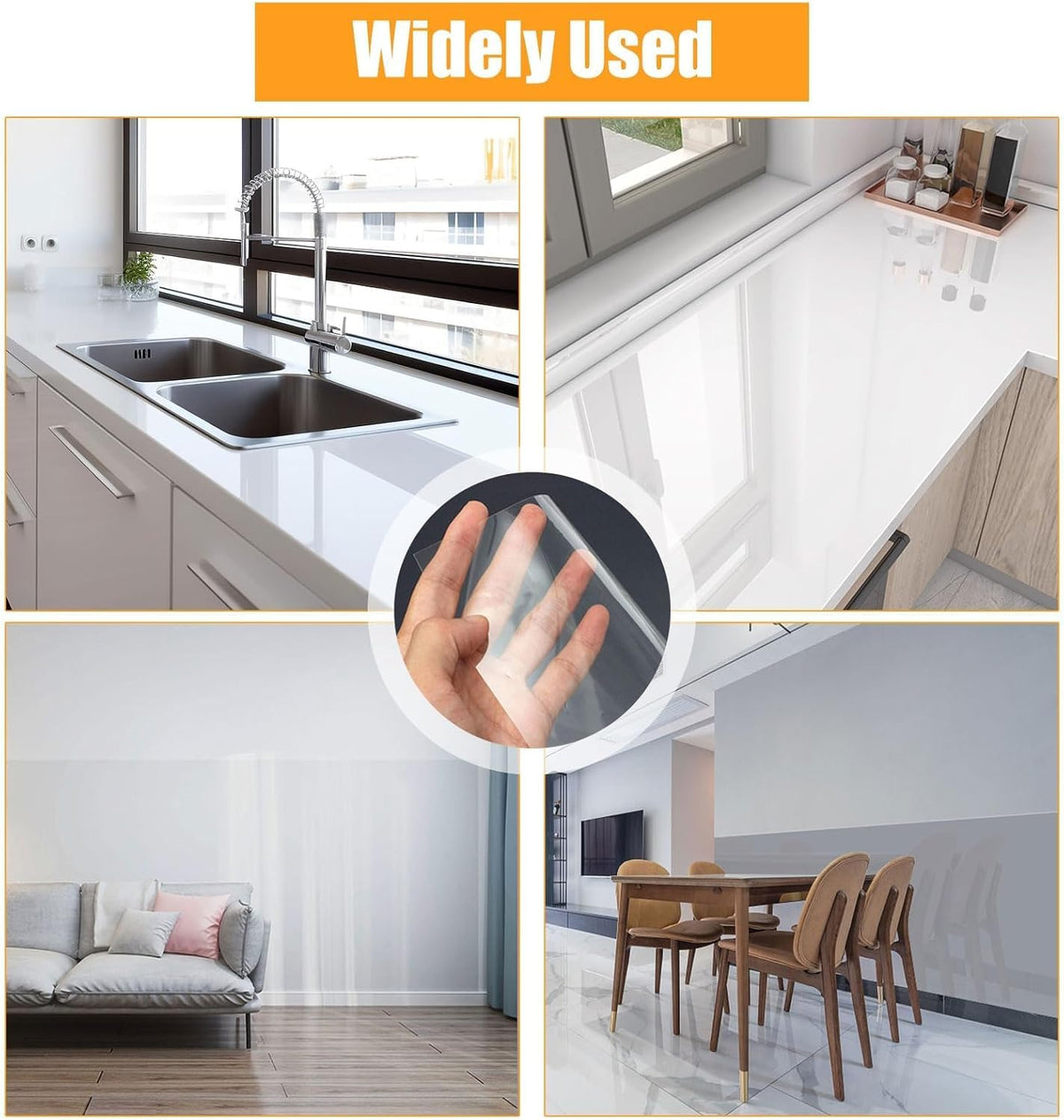 Kitchen Waterproof and Oil-Proof Heat-Resistant Self Adhesive Wall Sticker