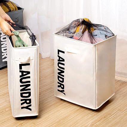 Laundry Basket With Wheel