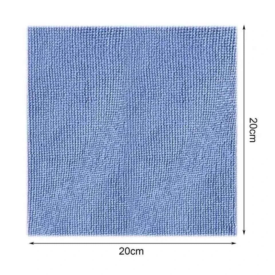 Reusable Microfiber Kitchen Cleaning Towels - Absorbent Dishcloths - Pack of 20 Pcs