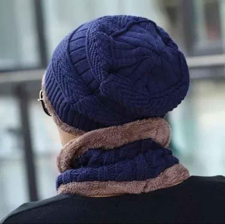Winter Cap and Neck Muffler Set for Cold Weather Fashion
