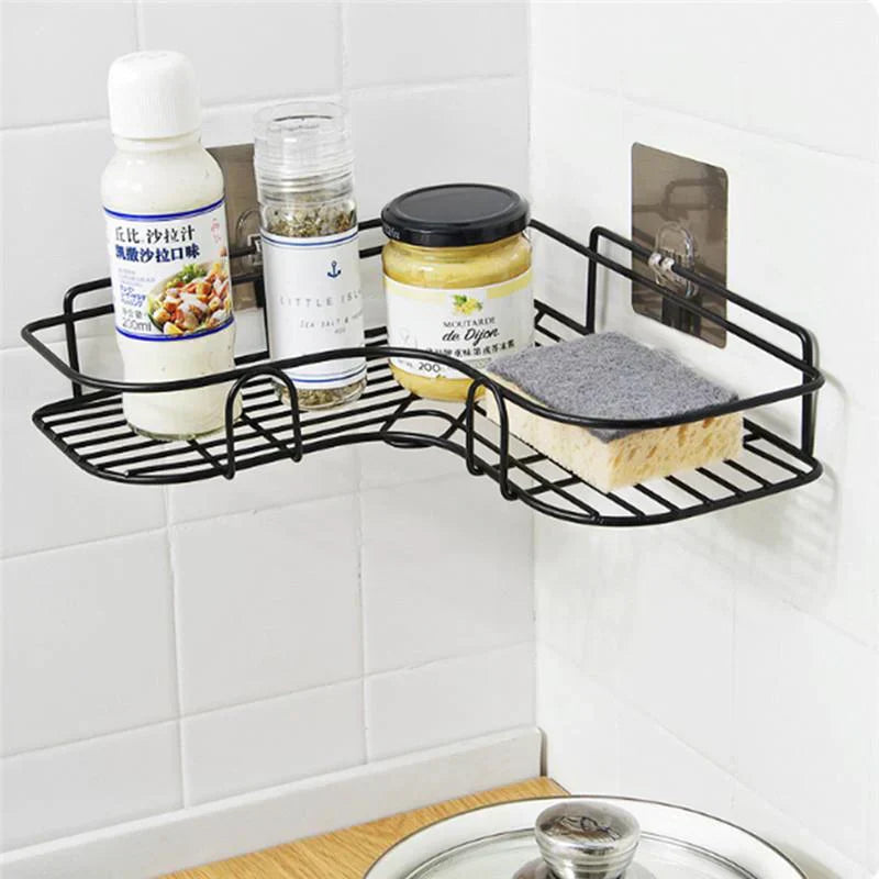 Bathroom Corner Rack Self Adhesive