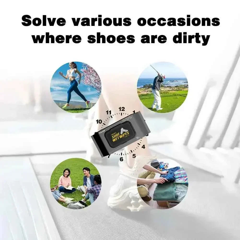 80Pcs Shoes Cleaning Wipes