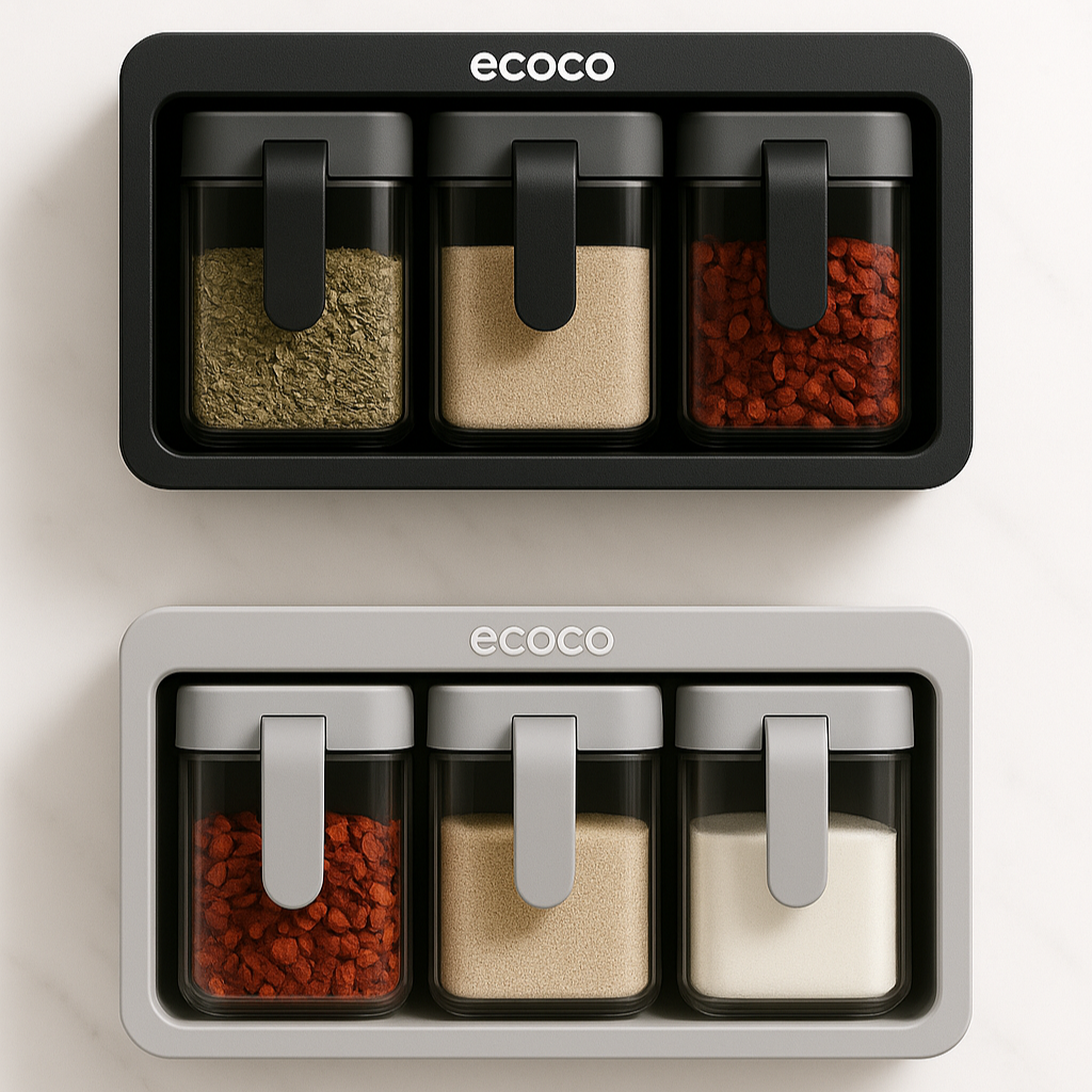 Ecoco Wall Mounted Spice Rack