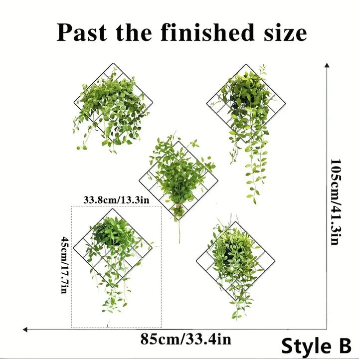 3D Grass Wall Stickers (Pack of 5)