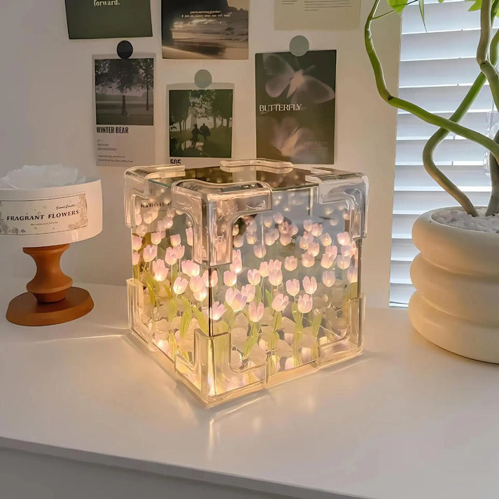 DIY LED Acrylic Tulip Night Lamp