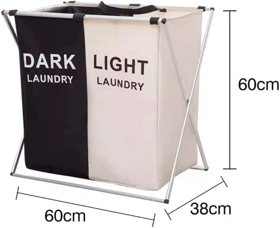 2/3 Portion Laundry Basket – Stylish & Space-Saving Solution for Organized Laundry