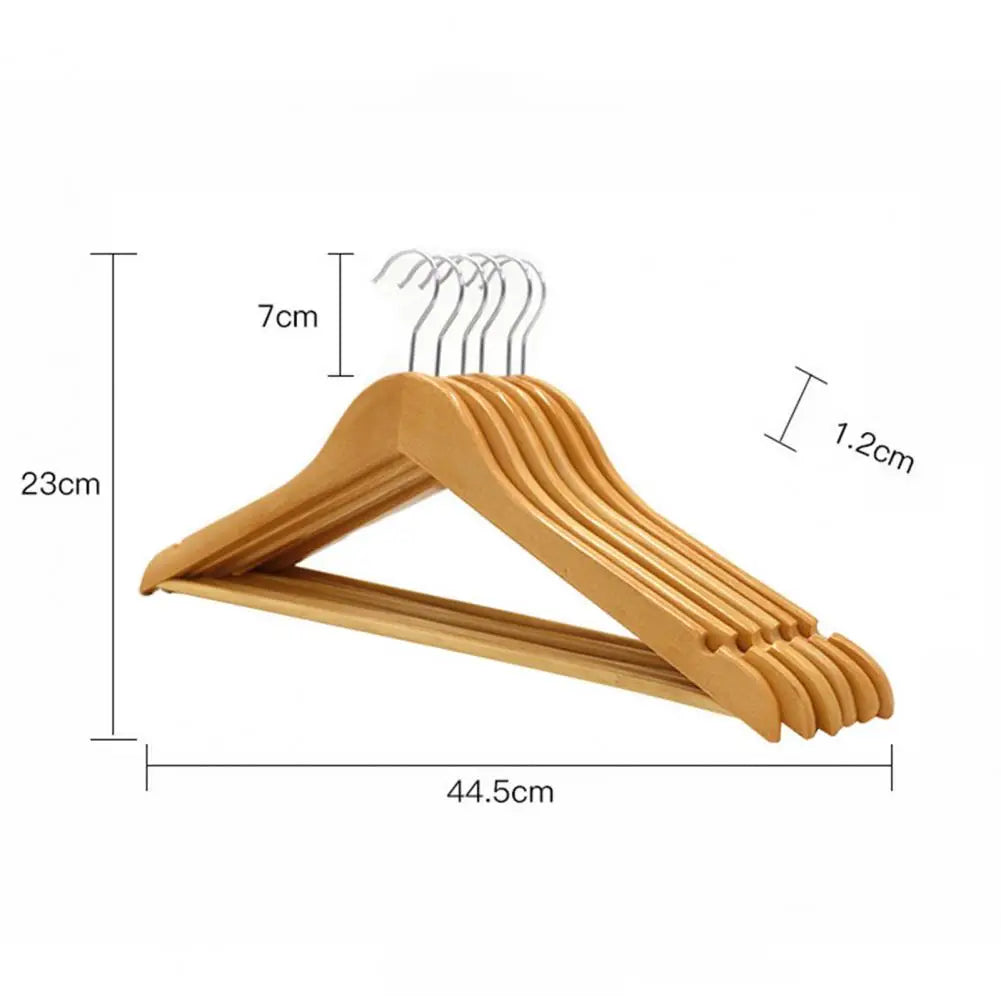Pack of 3 Wooden Clothes Hangers – Premium Quality
