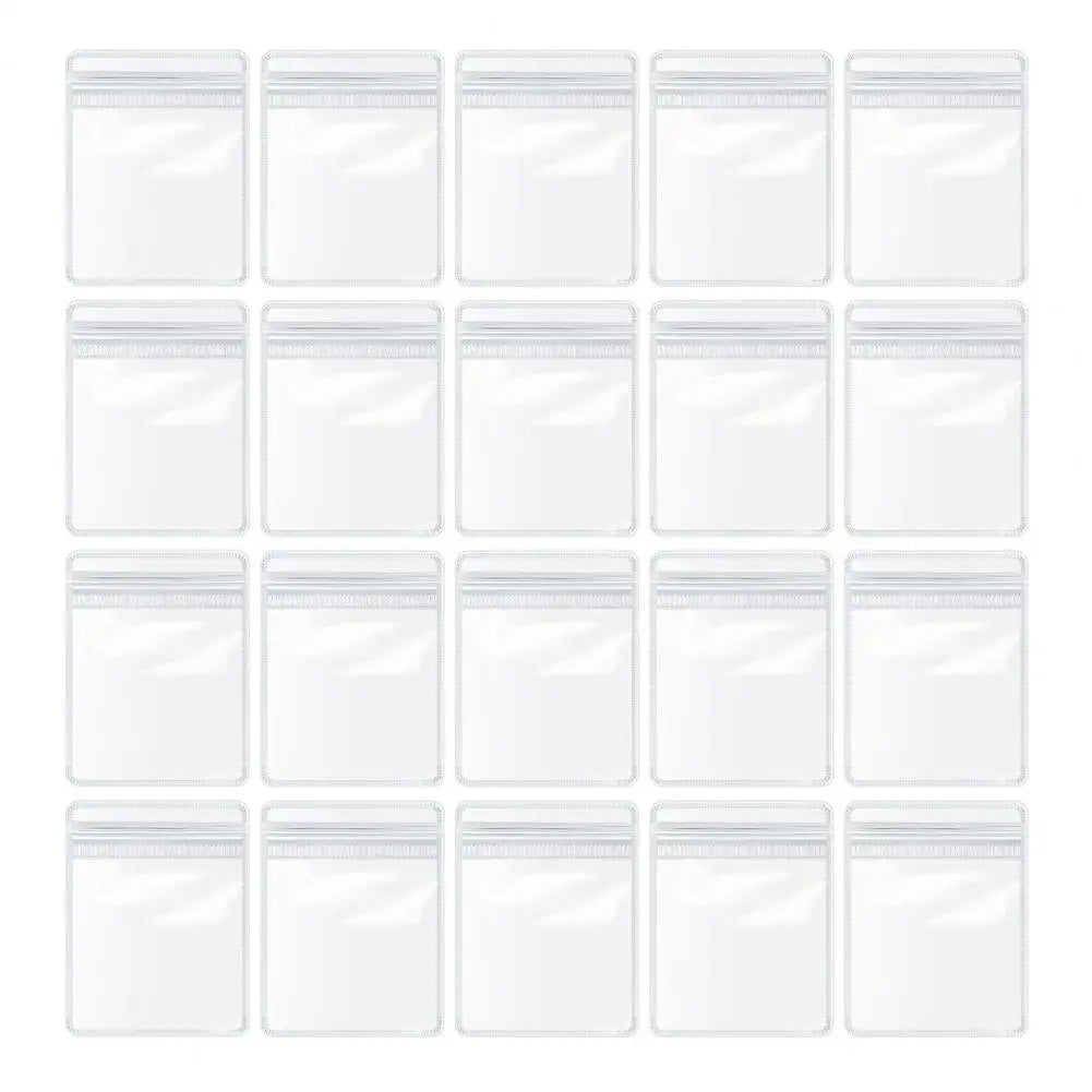 20 Pcs Transparent Jewelry Storage Bags