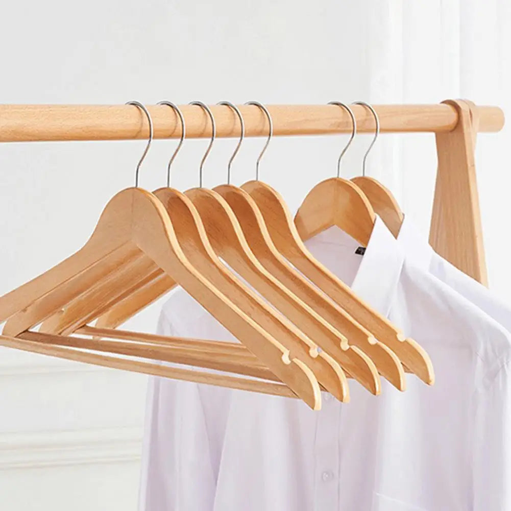 Pack of 3 Wooden Clothes Hangers – Premium Quality