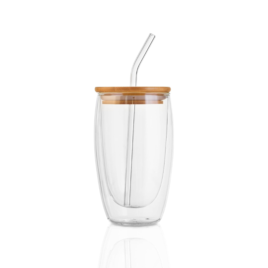 Double Walled Coffee Mug With Lid