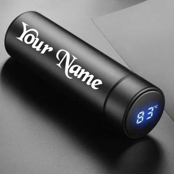 LED Temperature Display Water Bottle Stainless Steel 500ML
