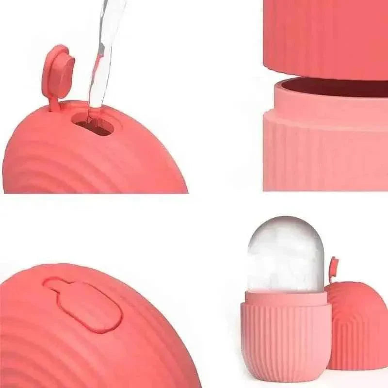 Silicone Ice Roller for Facial Massage and Cryotherapy Benefits