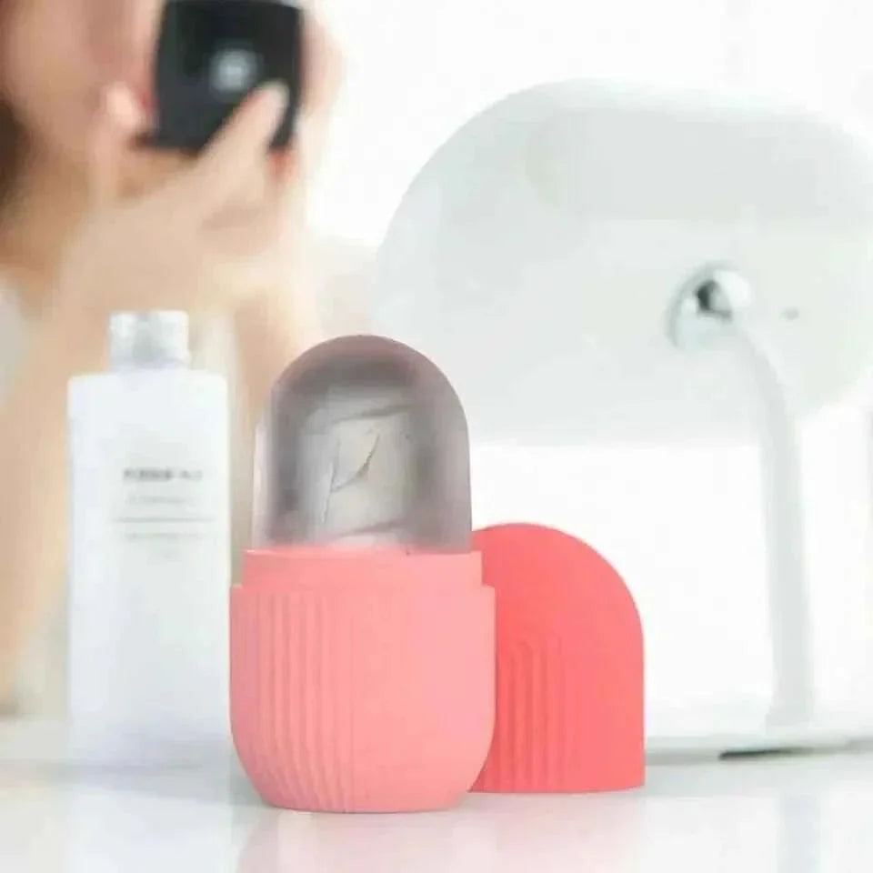 Silicone Ice Roller for Facial Massage and Cryotherapy Benefits