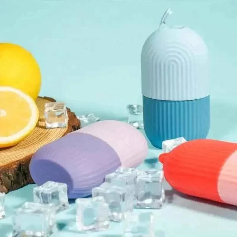 Silicone Ice Roller for Facial Massage and Cryotherapy Benefits