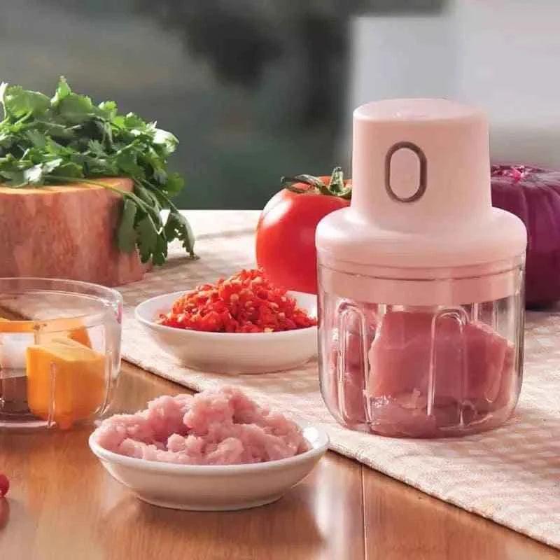 Mini Electric Chopper 250ML - Efficient Food Processor for Quick Meal Prep