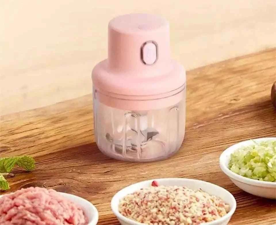 Mini Electric Chopper 250ML - Efficient Food Processor for Quick Meal Prep