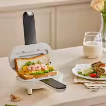 Double Sided Sandwich Press for Quick Toasts