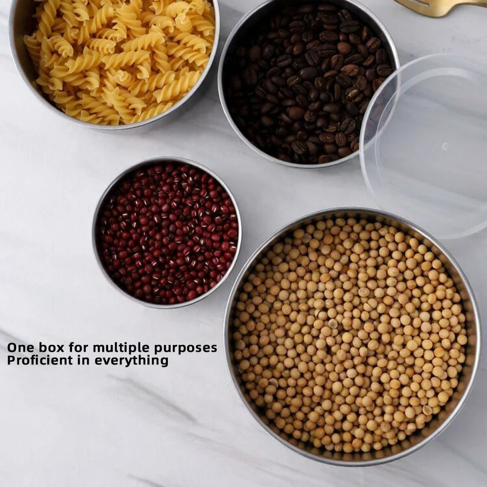 Stainless Steel Bowl Set - 5 pcs