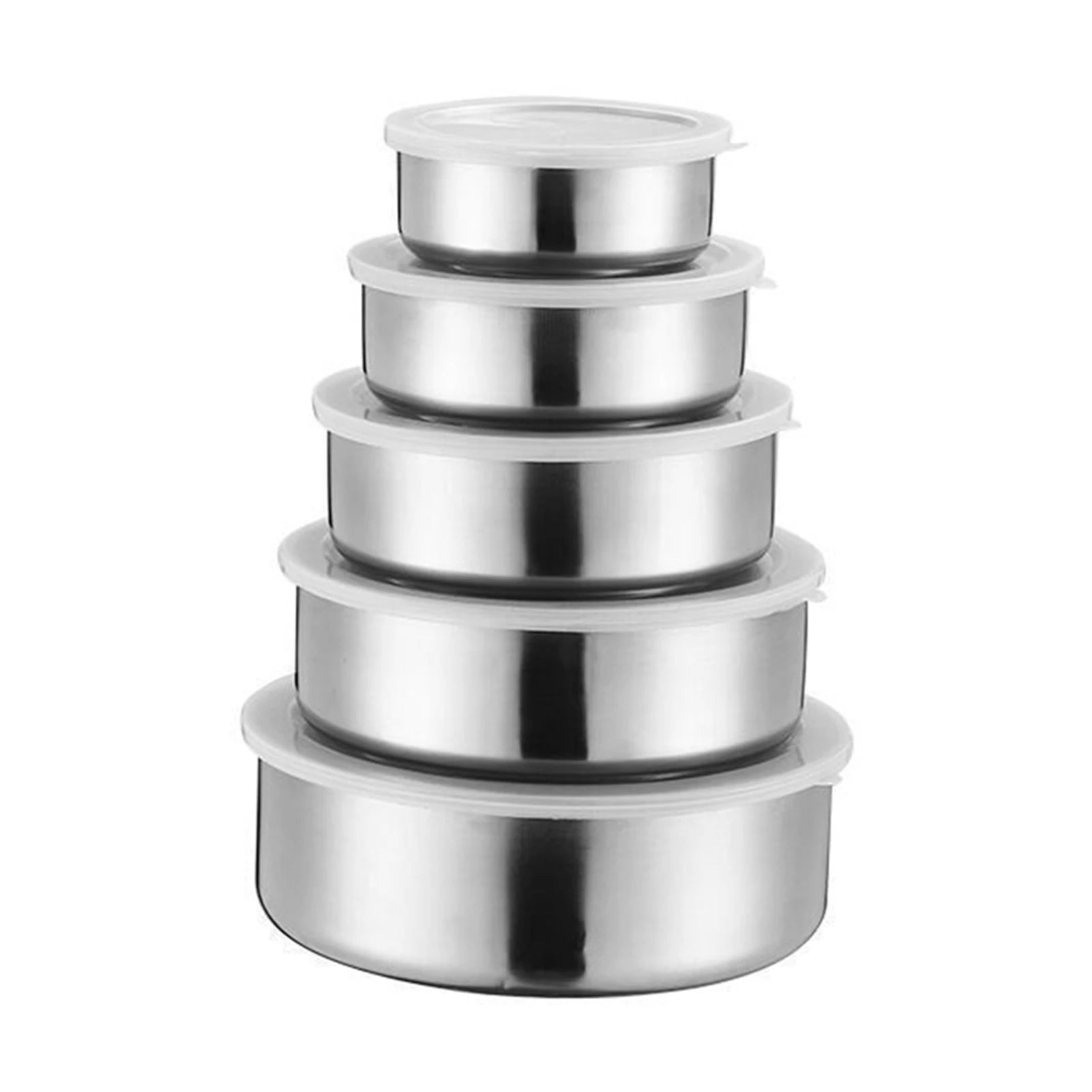 Stainless Steel Bowl Set - 5 pcs