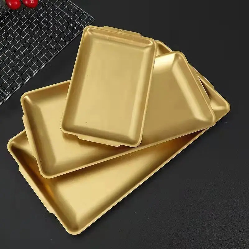 Luxury Gold Serving Tray