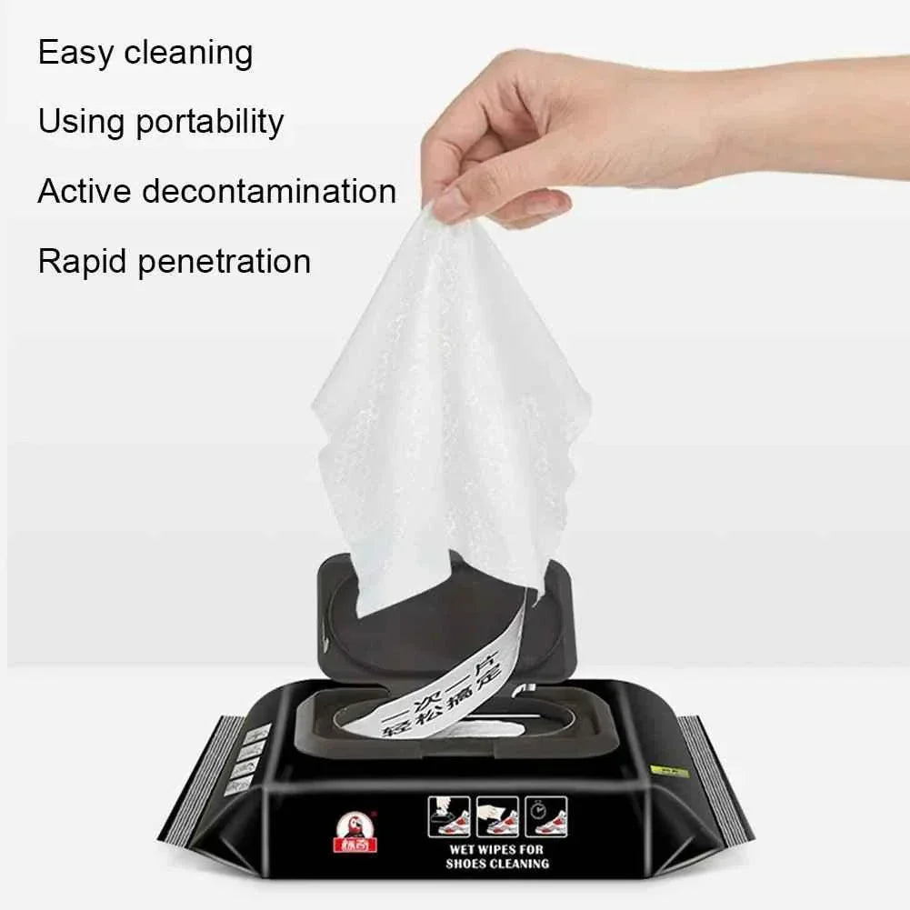 80Pcs Shoes Cleaning Wipes
