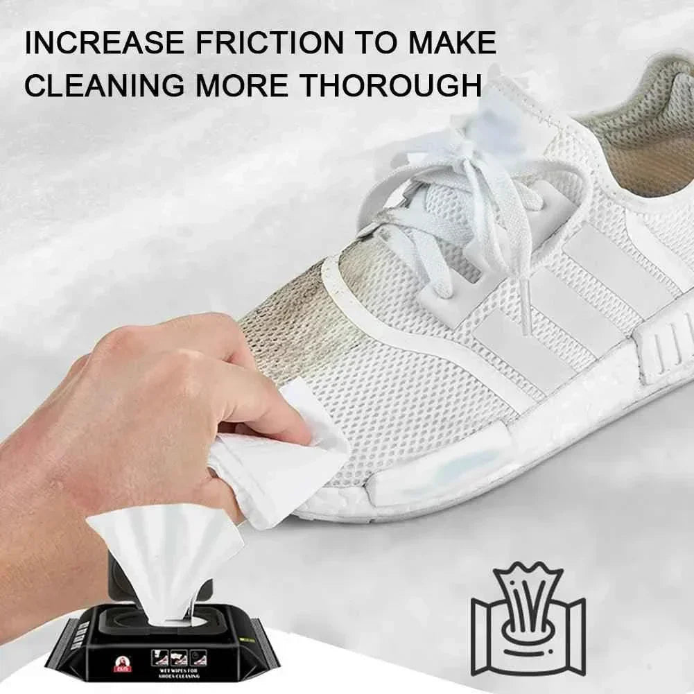 80Pcs Shoes Cleaning Wipes
