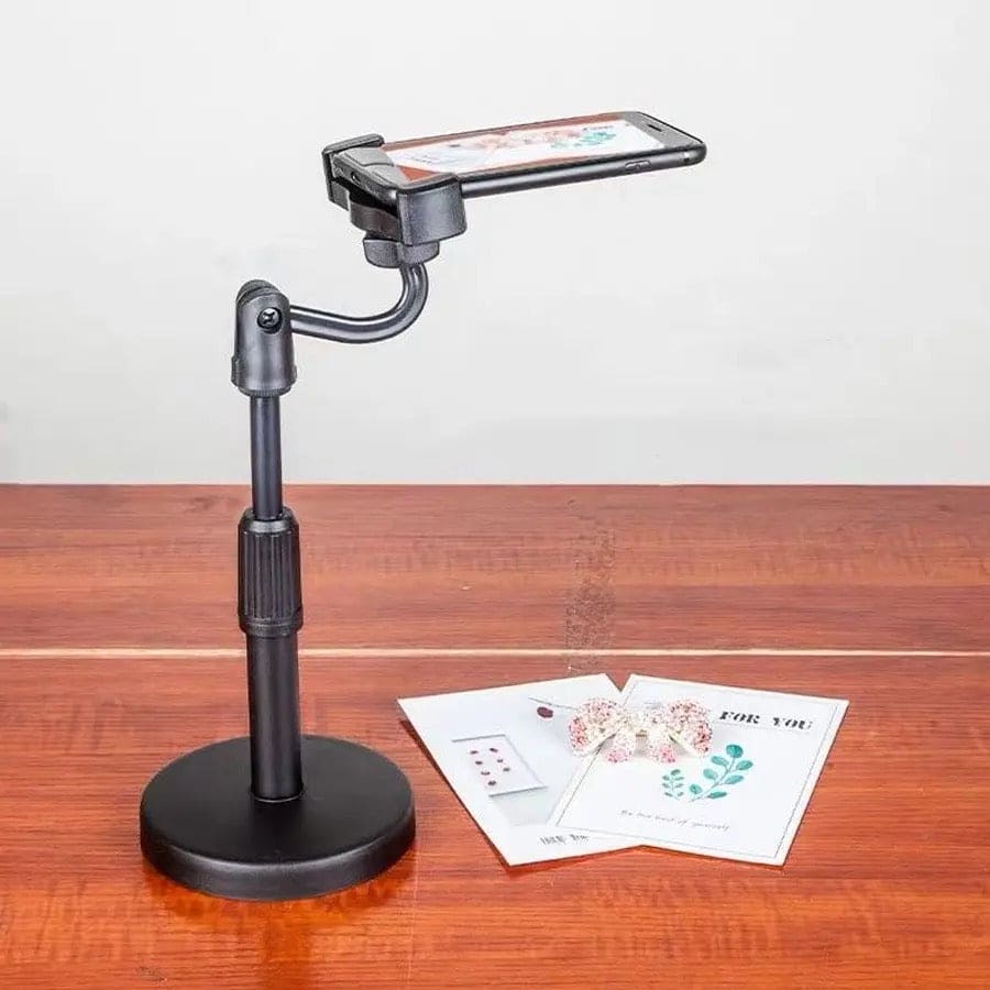 Telescopic Mobile Holder, Live Selfie Mobile Phone Holder, Portable Mini Tripod Stand, Universal Mobile Phone Holder Clip, Multifunctional Retractable Mobile Bracket Holder, Adjustable Bracket Phone Holder