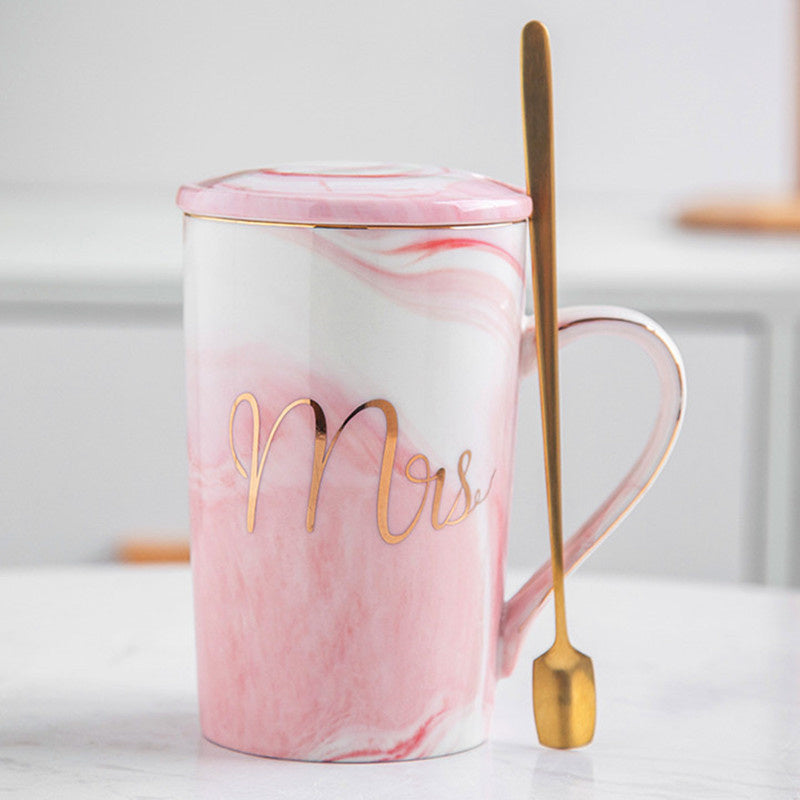 Mr. and Mrs. Couple Gift Mug Set