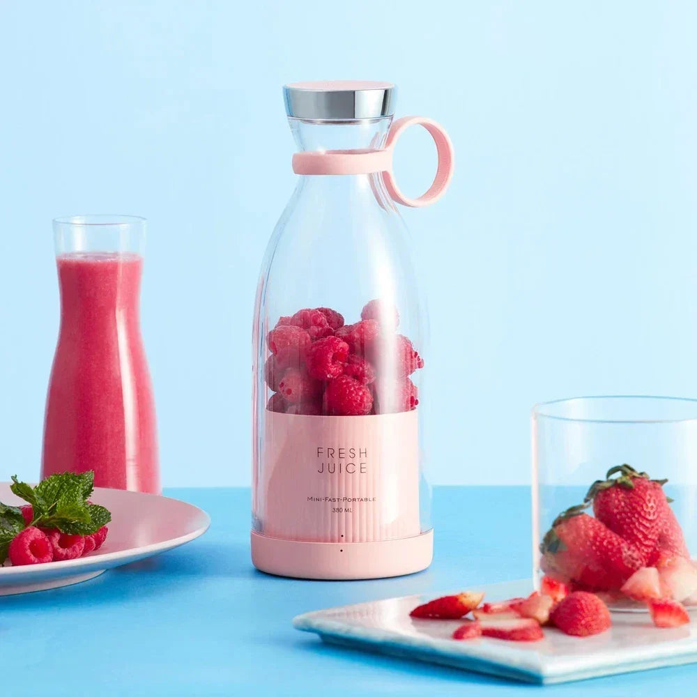 Portable Electric Juicer Blender - Compact & Stylish