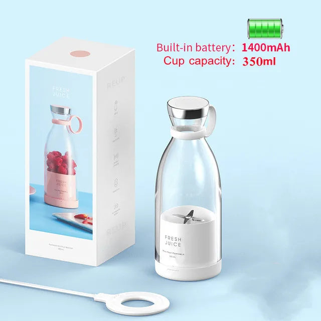 Portable Electric Juicer Blender - Compact & Stylish