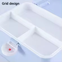 Portable Medicine Chest with Handle - Multi Color