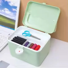 Portable Medicine Chest with Handle - Multi Color