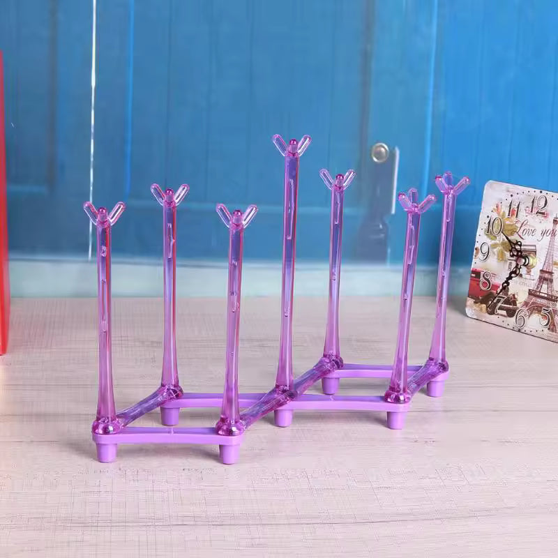 Glass Cup Drying Rack for Efficient Kitchen Storage