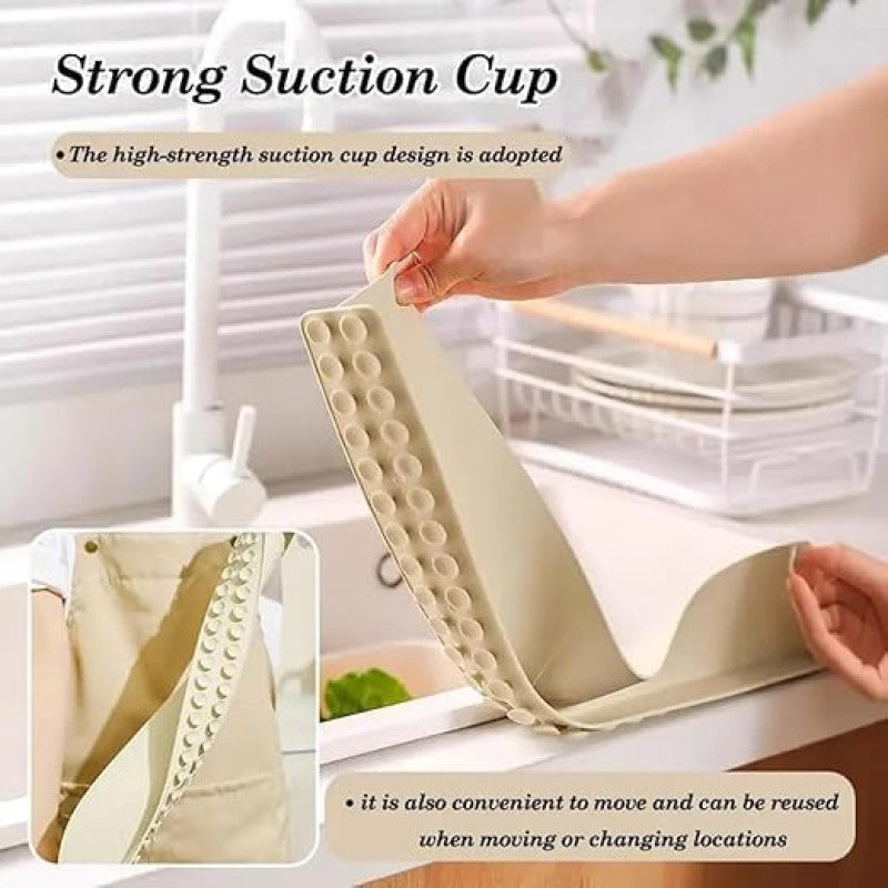 Flexible Silicone Kitchen Sink Splash Guard