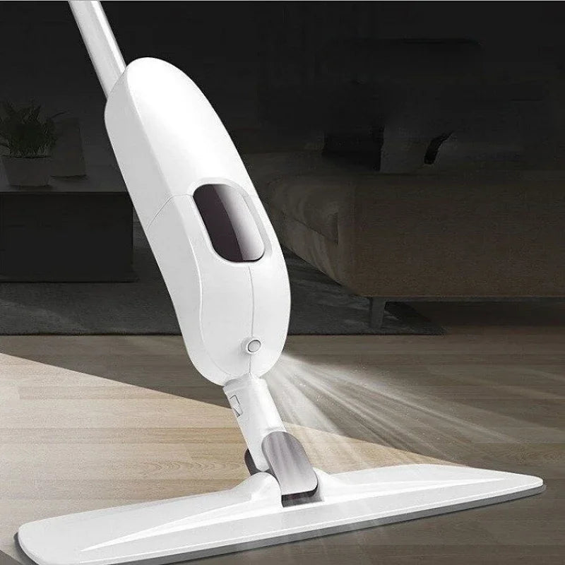 Spray Mop with Built-In Cleaner Spray
