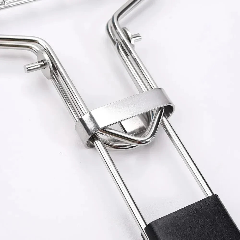 Stainless Steel BBQ Grill with Handle