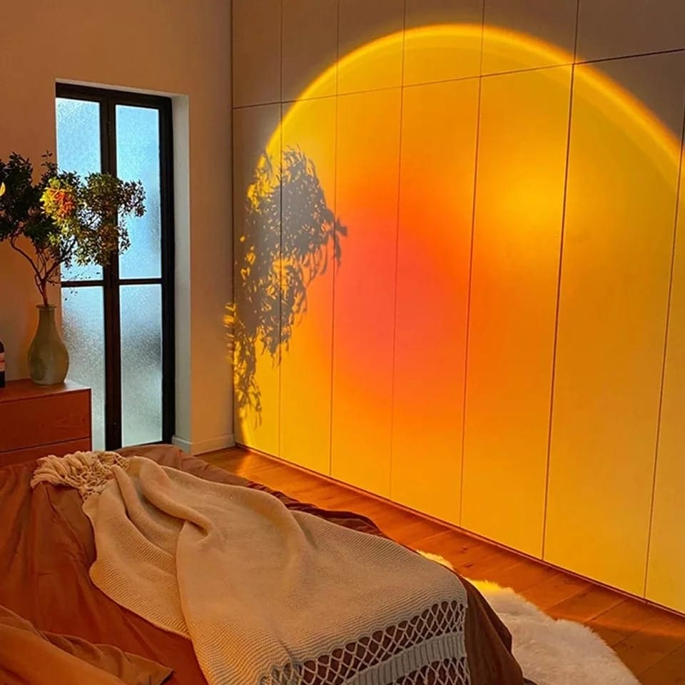 Sunset Projector Lamp for Bedroom Ambiance