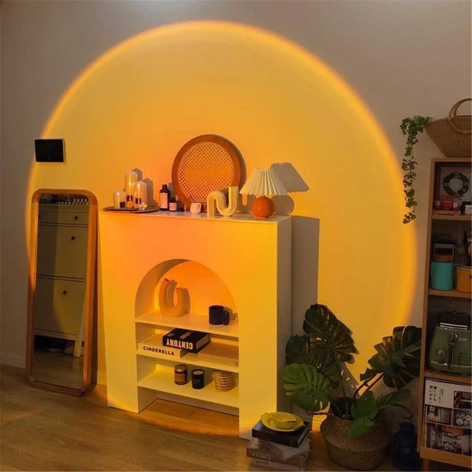 Sunset Projector Lamp for Bedroom Ambiance