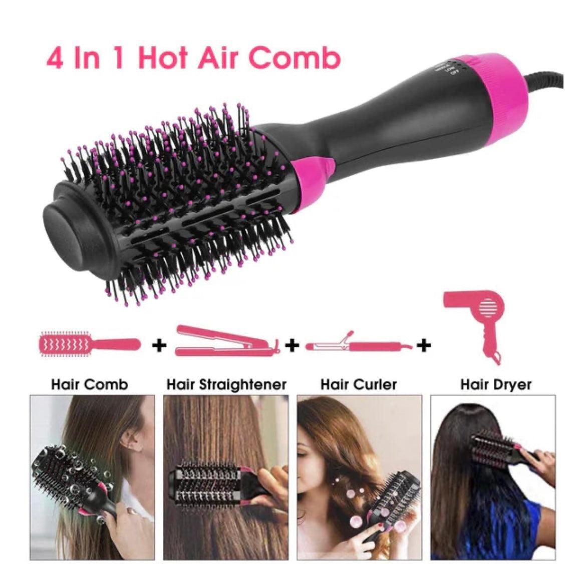 Hot Air Brush 3-in-1 for Blow Drying, Styling, and Volumizing
