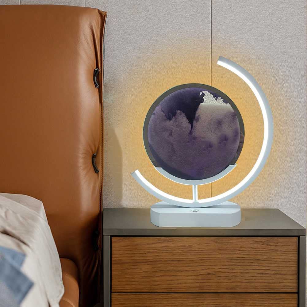 Modern Led Circle Table Lamp
