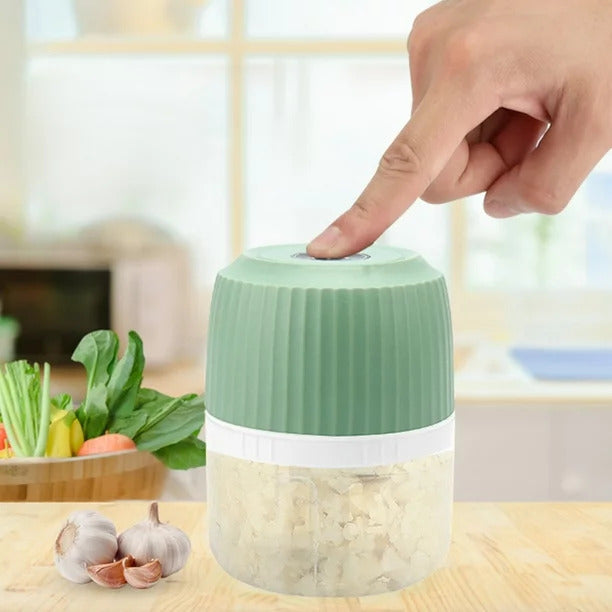 Electric Mini Food Chopper | USB Charging | Mini Food Processor  (250ml)