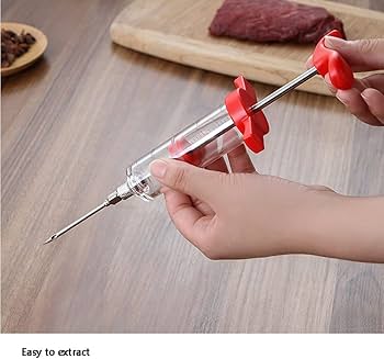 BBQ Meat Flavor Injector Needle Kitchen Tool