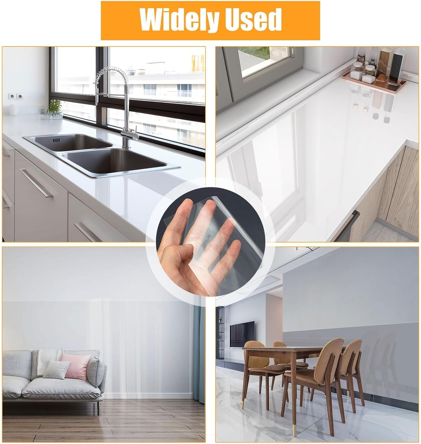 Kitchen Waterproof and Oil-Proof Heat-Resistant Self Adhesive Wall Sticker