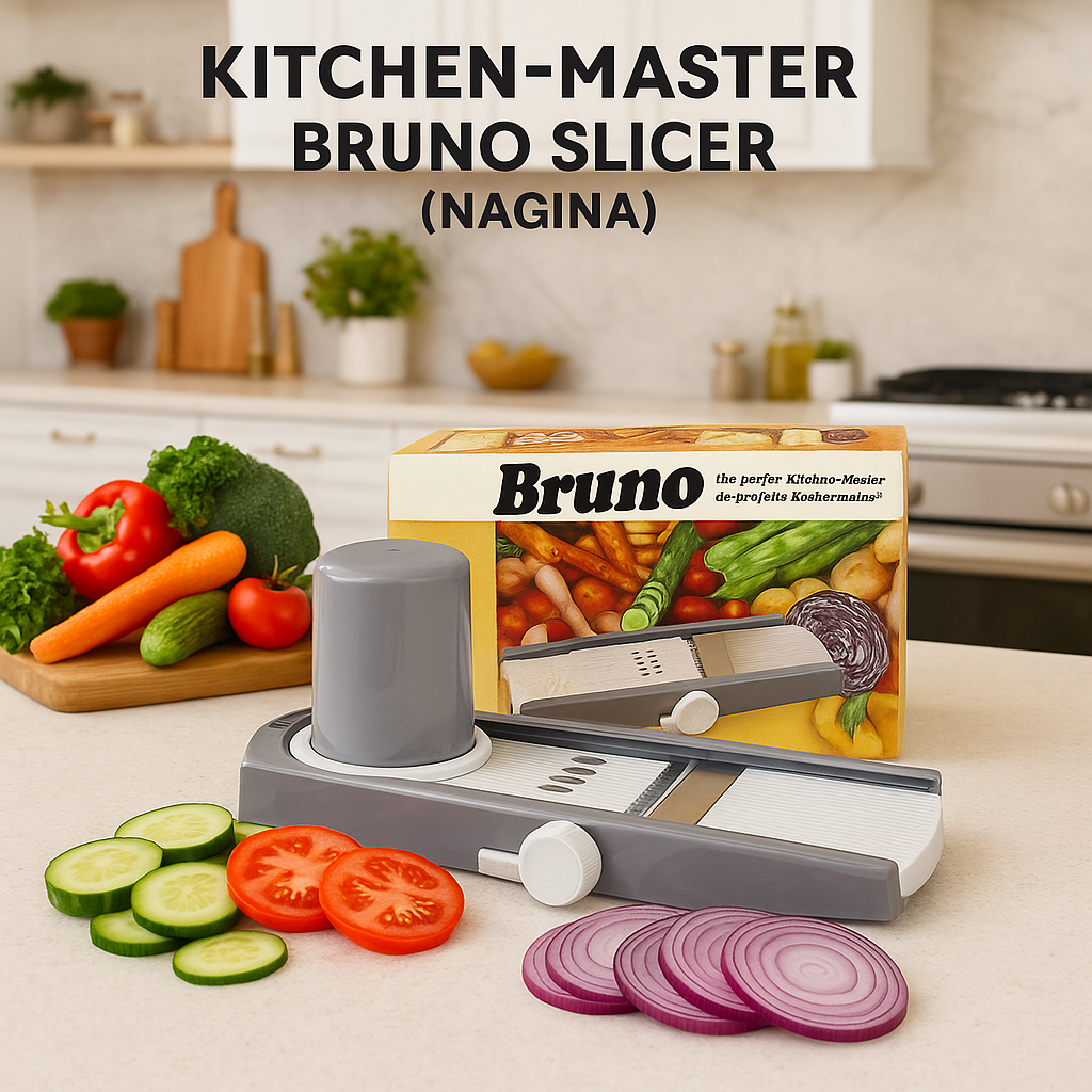 Kitchen Master Bruno Slicer – Multi-Function Vegetable & Fruit Cutter