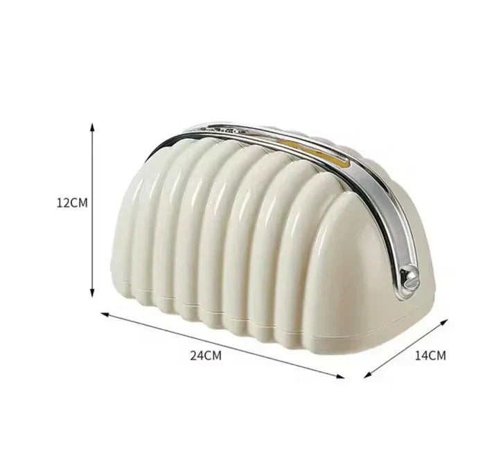 Cute Bow Design Tissue Box – Creative Shell Tissue Box