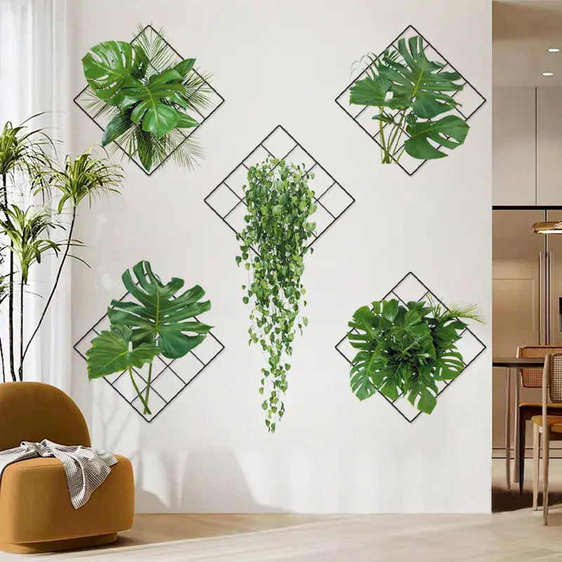 3D Grass Wall Stickers (Pack of 5)